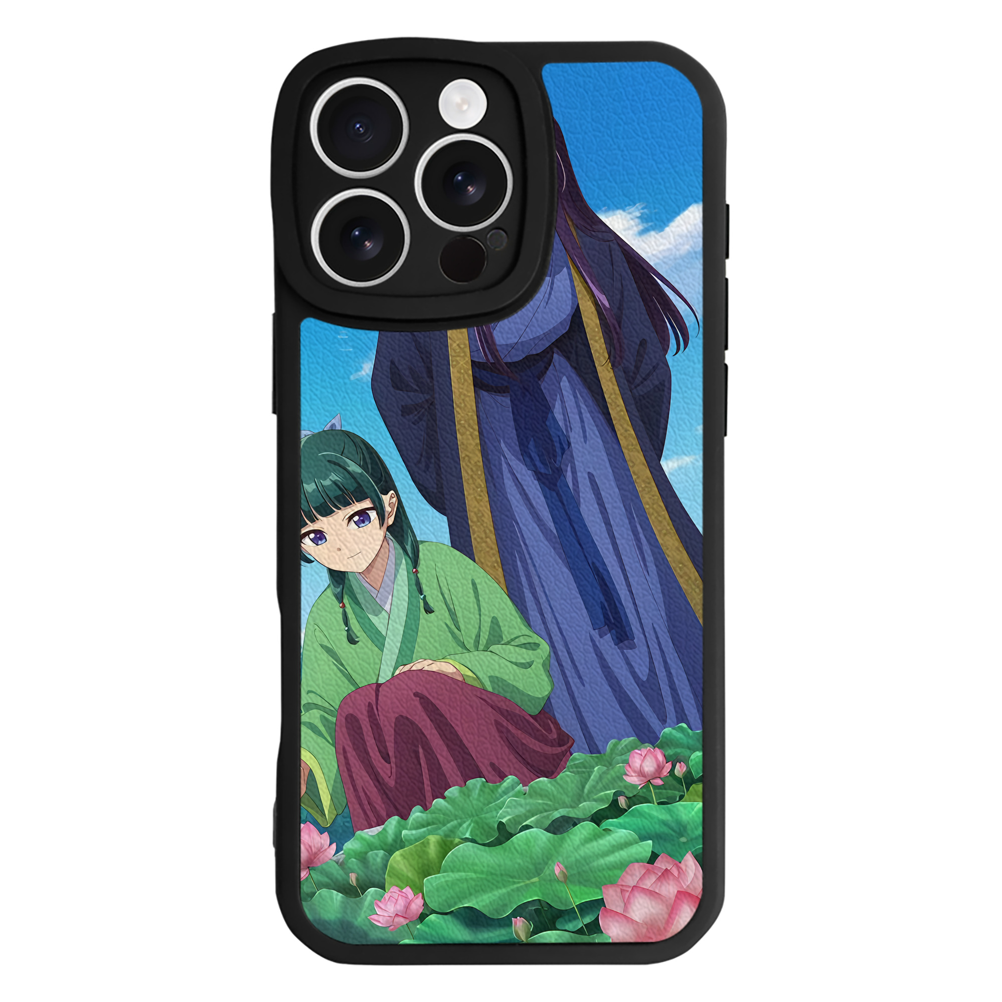 薬屋のひとりごと The Apothecary Diaries 【iPhone 16シリーズ対応】シリコンスマホケース（レザー調） 材質：シリコン